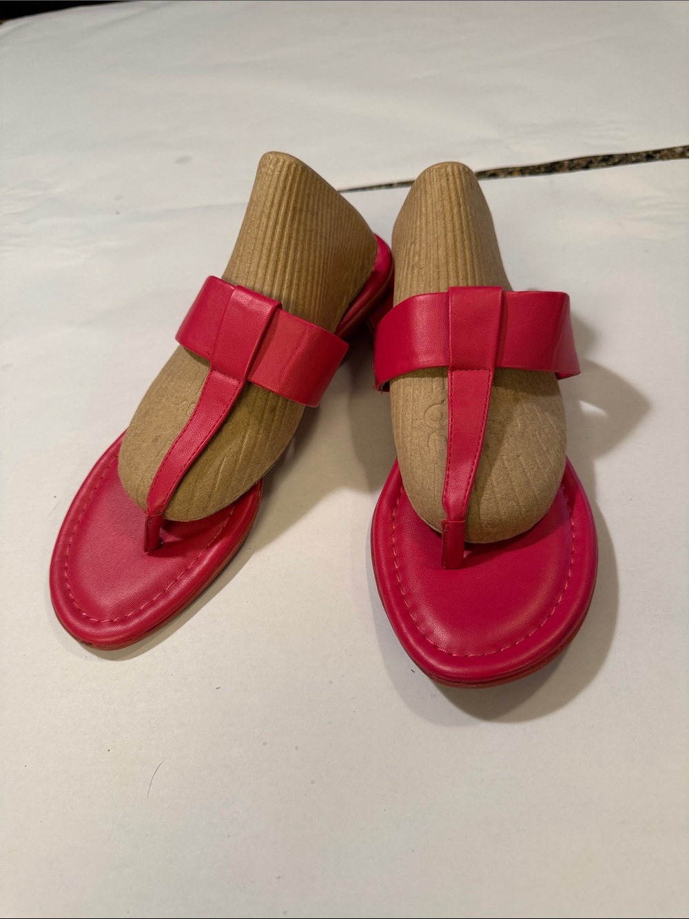 AEROSOLES Hot Pink Thong Sandals